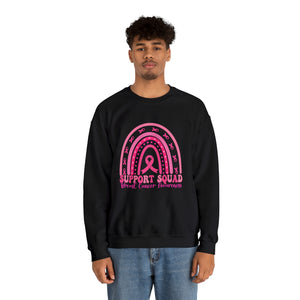 RETRO Support Squad Sweatshirts for Breast Cancer Awareness Retro