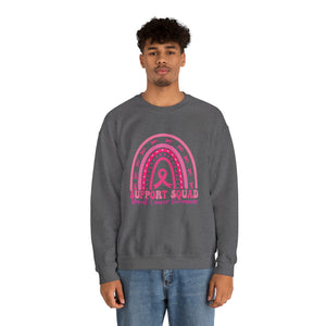 RETRO Support Squad Sweatshirts for Breast Cancer Awareness Retro