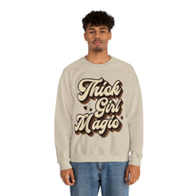 Load image into Gallery viewer, Thick Girl Magic Heavy Blend  Crewneck Sweatshirt
