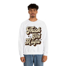 Load image into Gallery viewer, Thick Girl Magic Heavy Blend  Crewneck Sweatshirt
