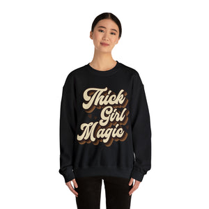 Thick Girl Magic Crewneck Sweatshirt