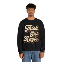 Load image into Gallery viewer, Thick Girl Magic Heavy Blend  Crewneck Sweatshirt
