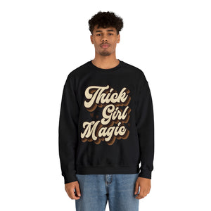 Thick Girl Magic Crewneck Sweatshirt