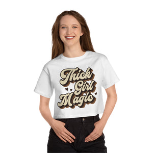 Thick Girl Magic Cropped T-Shirt