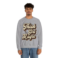 Load image into Gallery viewer, Thick Girl Magic Heavy Blend  Crewneck Sweatshirt
