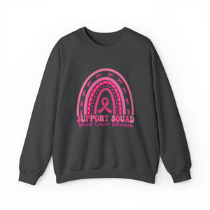 RETRO Support Squad Sweatshirts for Breast Cancer Awareness Retro