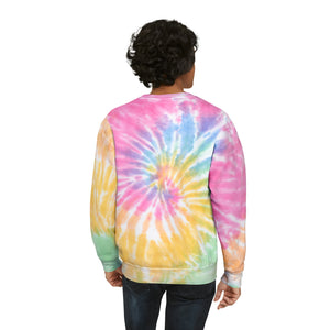 Anti Valentine's Day Unisex Tie-Dye Sweatshirt