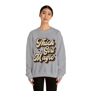 Thick Girl Magic Crewneck Sweatshirt