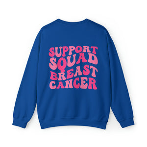 RETRO Support Squad Sweatshirts for Breast Cancer Awareness Retro