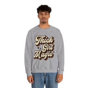 Thick Girl Magic Crewneck Sweatshirt