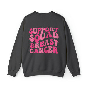 RETRO Support Squad Sweatshirts for Breast Cancer Awareness Retro