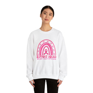 RETRO Support Squad Sweatshirts for Breast Cancer Awareness Retro