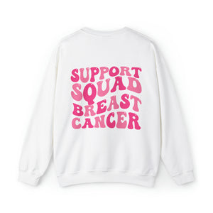 RETRO Support Squad Sweatshirts for Breast Cancer Awareness Retro