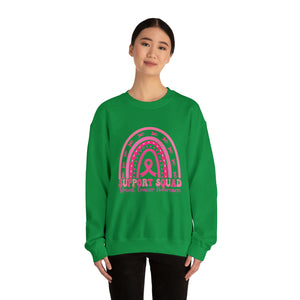 RETRO Support Squad Sweatshirts for Breast Cancer Awareness Retro