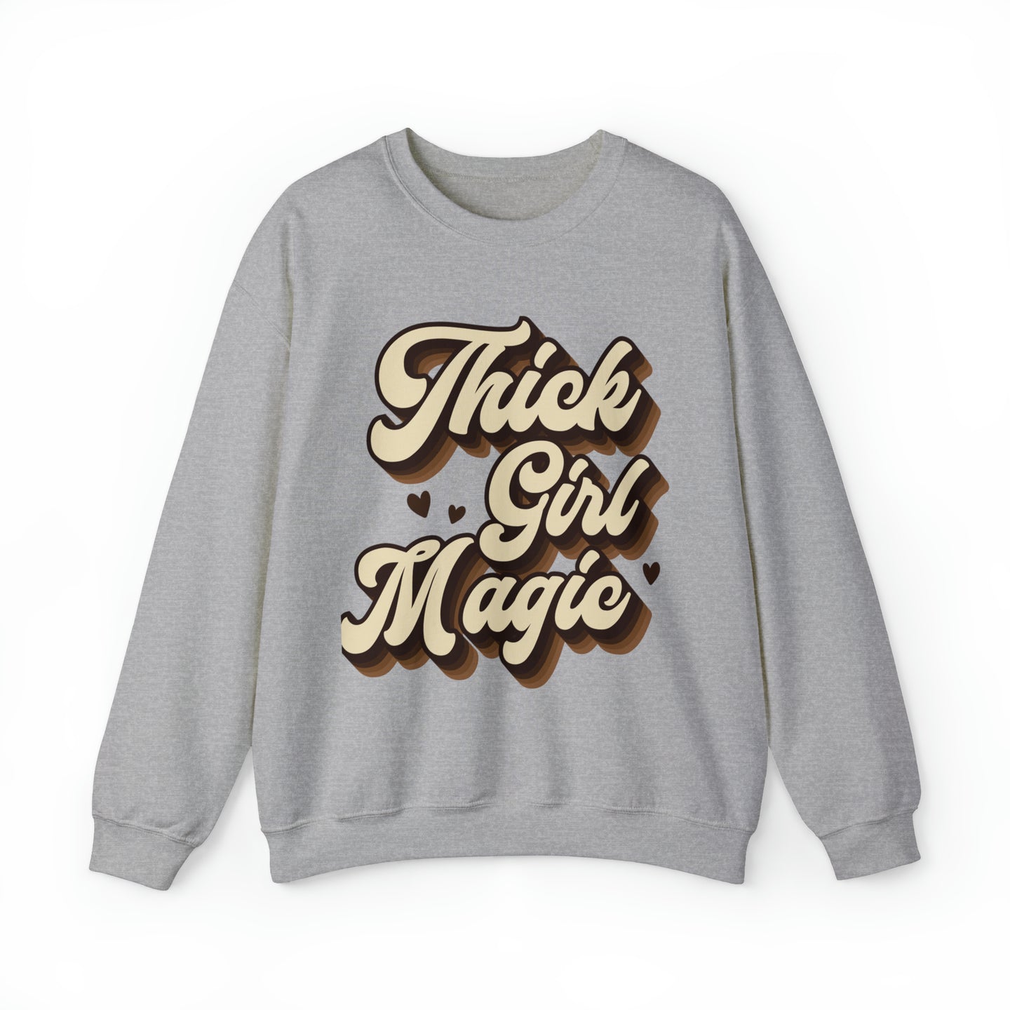 Thick Girl Magic Crewneck Sweatshirt