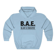 Load image into Gallery viewer, B.A.E (Black &amp; Educated) Hoodie
